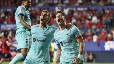 برشلونة - ليفاندوفسكي - فيران توريس