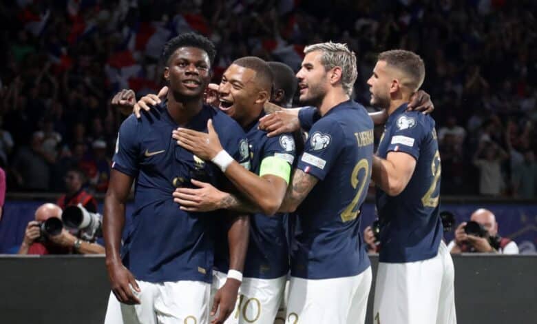 منتخب فرنسا - تشواميني - مبابي