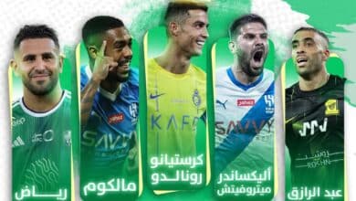 نجوم دوري روشن السعودي