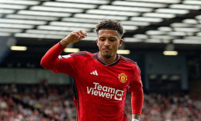 جادون سانشو - مانشستر يونايتد