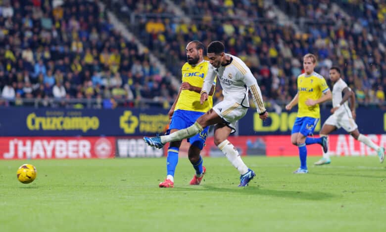 هدف جود بيلينجهام في مرمى قادش