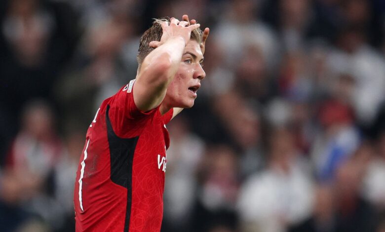 راسموس هويلوند - مانشستر يونايتد (المصدر:Gettyimages)