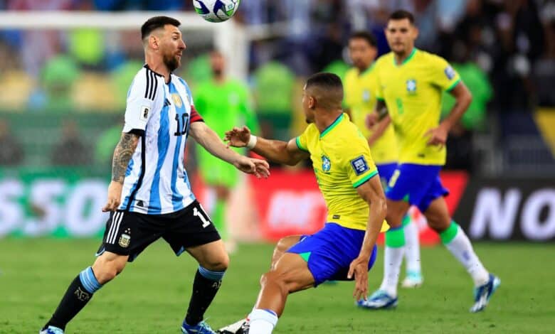 البرازيل ضد الأرجنتين