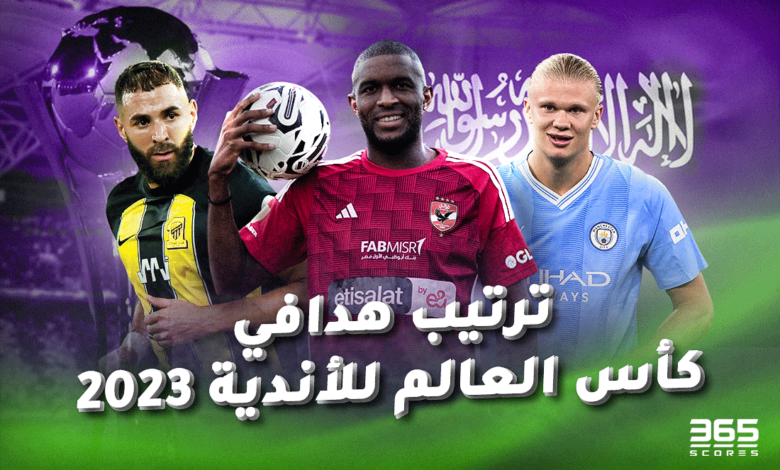 ترتيب هدافي كأس العالم للأندية 2023