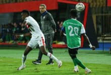 معتمد جمال - الزمالك ضد ساجرادا