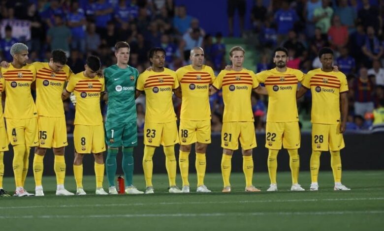 قائمة برشلونة الرسمية لمباراة ألميريا