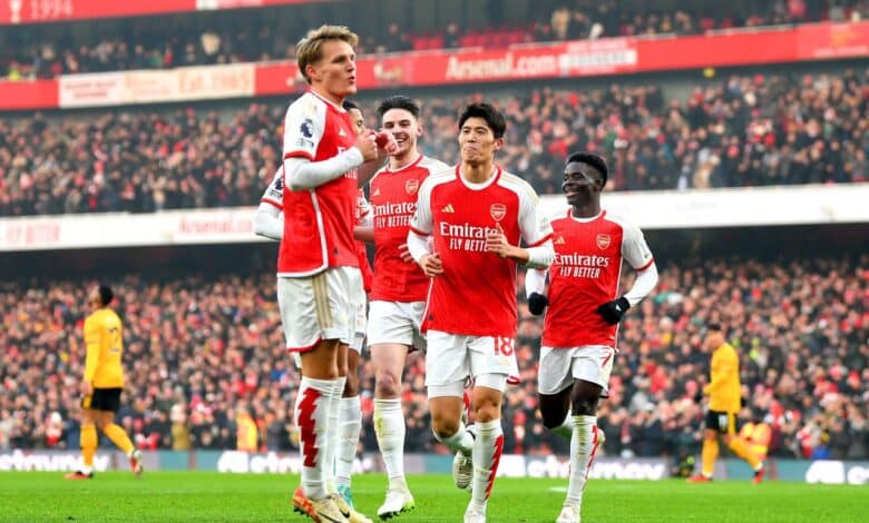 أرسنال ضد أيندهوفن - أوديجارد