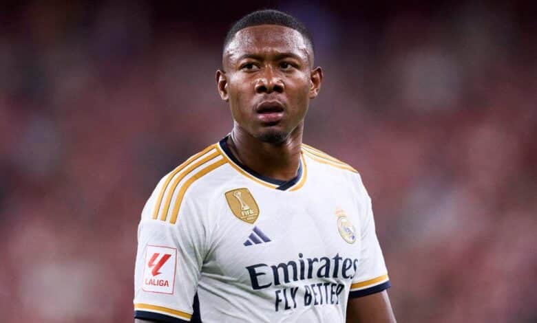 دافيد ألابا - ريال مدريد (المصدر:Gettyimages)