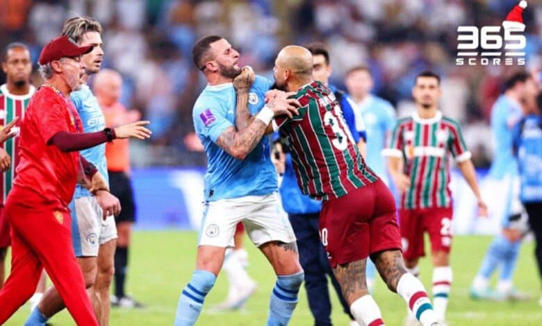 فيليبي ميلو - كايل ووكر - فلومينينسي - مانشستر سيتي