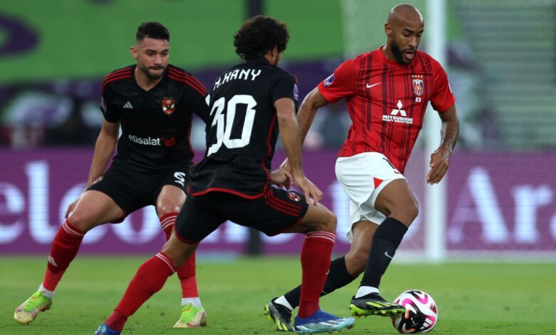 الأهلي ضد أوراوا