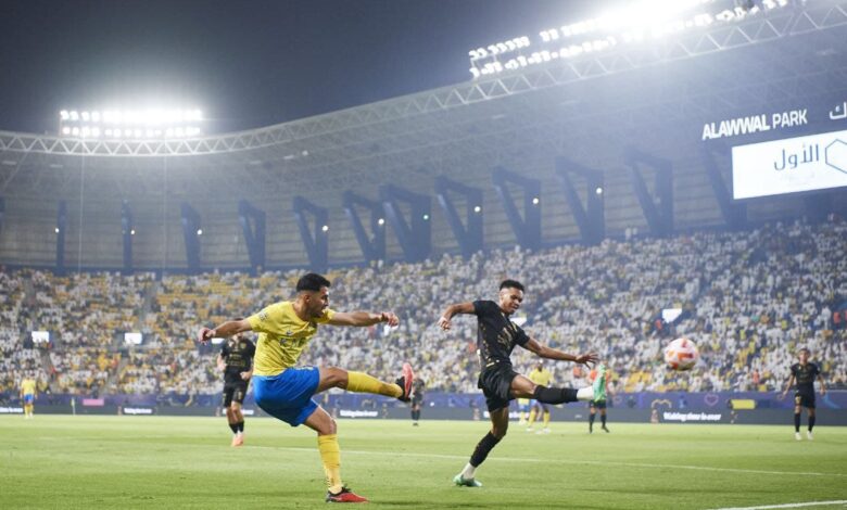 مباراة النصر ضد الرياض
