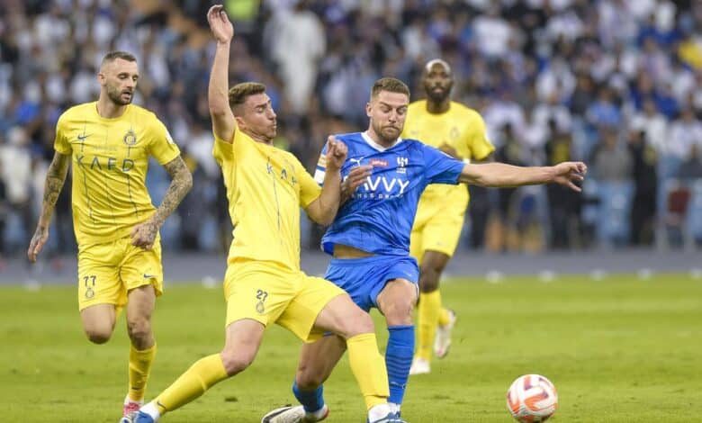 الهلال ضد النصر - الدوري السعودي - إيمريك لابورت
