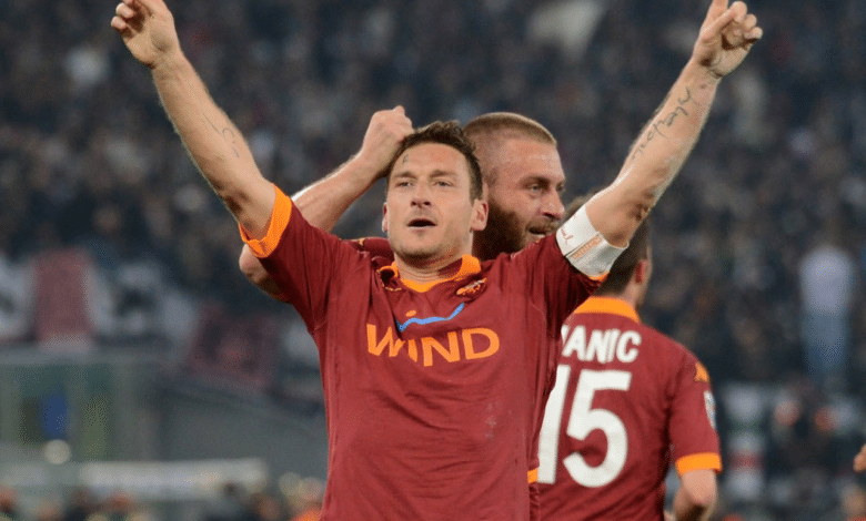 توتي - دي روسي - 10 لاعبين تعرضوا للخيانة (المصدر:getyimages)