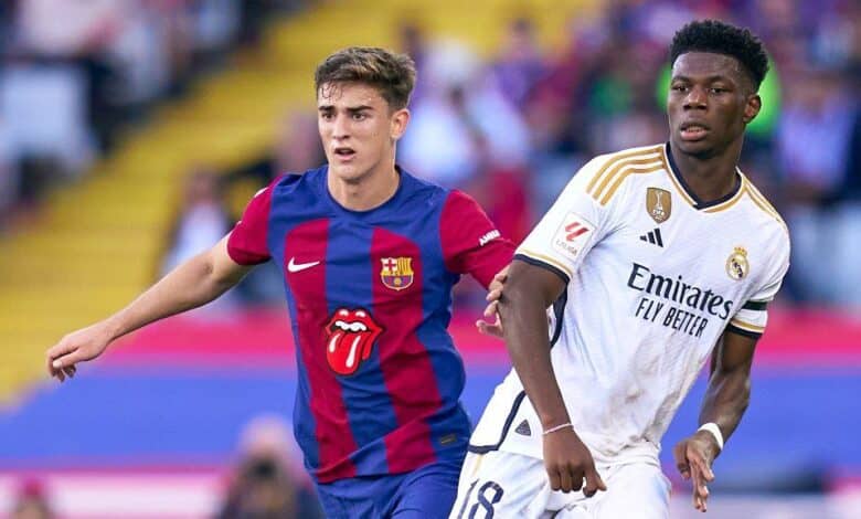 ترتيب الدوري الإسباني - برشلونة ضد ريال مدريد