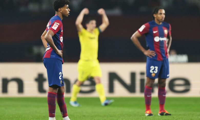 برشلونة ضد فياريال- الدوري الإسباني (المصدر:Gettyimages)