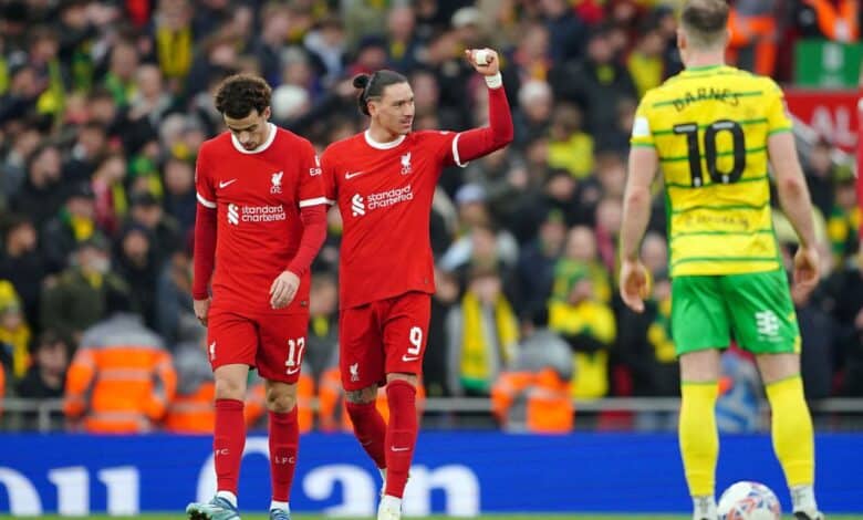 أهداف مباراة ليفربول ضد نورويتش سيتي