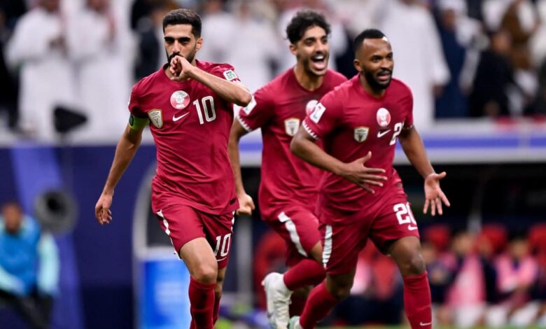 القنوات الناقلة لمباراة الأردن ضد قطر