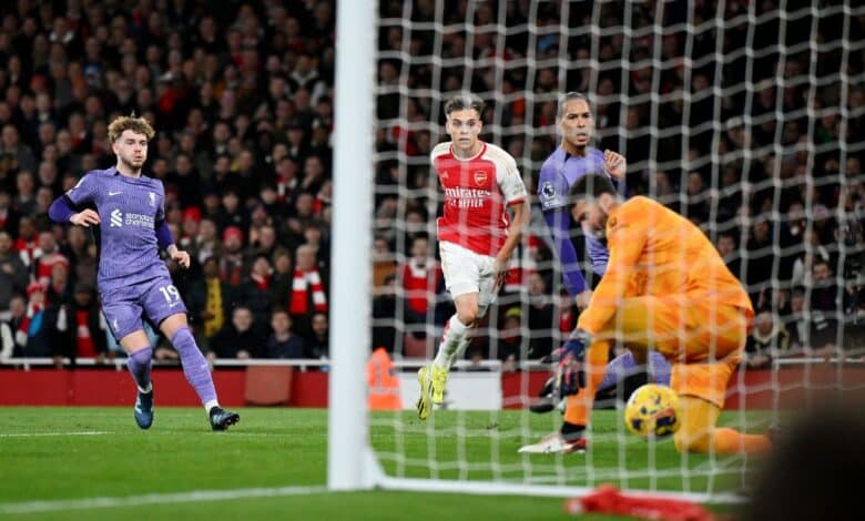 أرسنال ضد ليفربول