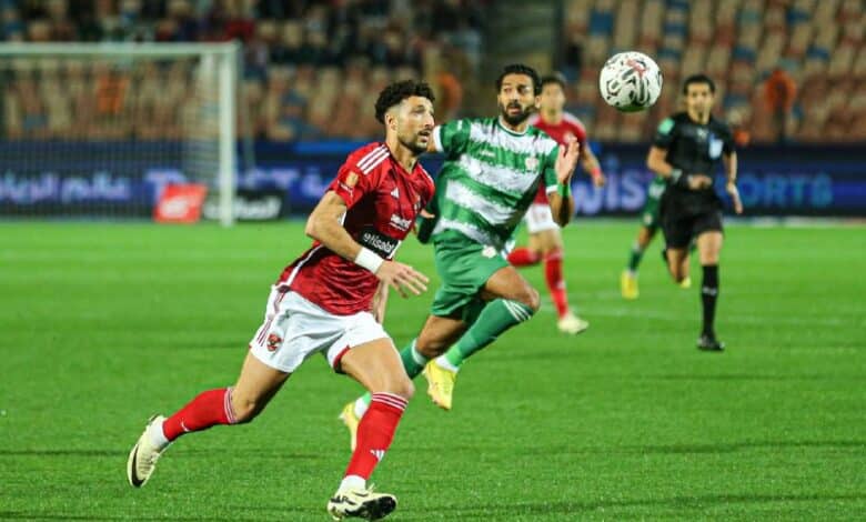 وسام أبو علي الأهلي ضد بلدية المحلة