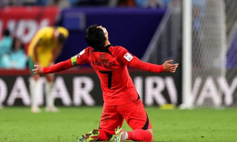 هيونج مين سون كوريا الجنوبية ضد أستراليا