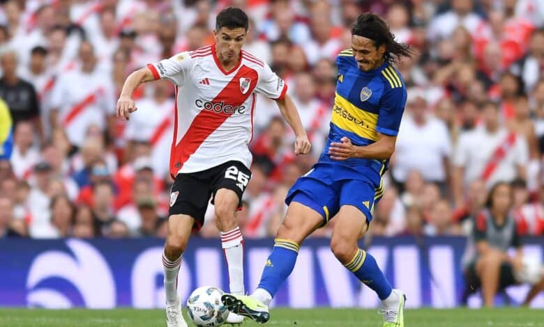 ريفر بليت ضد بوكا جونيورز - كافاني