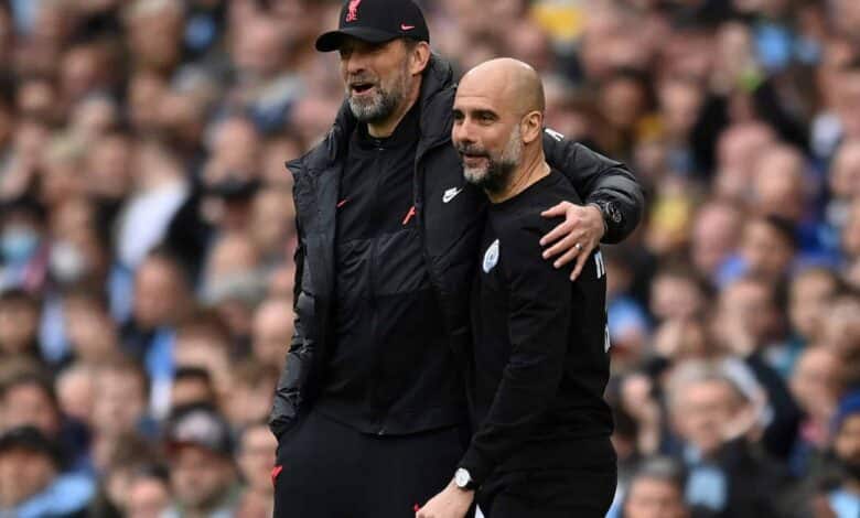 يورجن كلوب ضد بيب جوارديولا