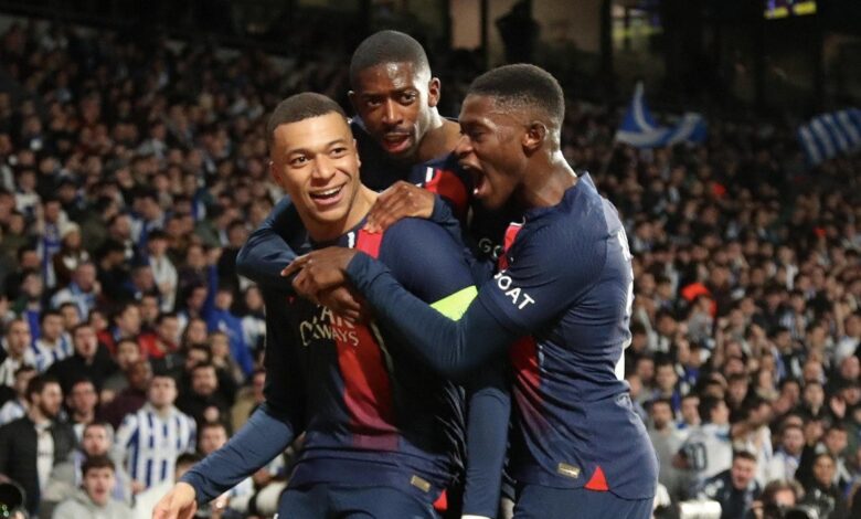 تشكيل باريس سان جيرمان ضد أولمبيك مارسيليا - كيليان مبابي