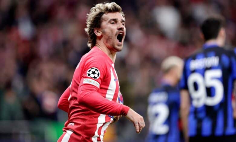 إنتر ميلان ضد أتلتيكو مدريد - جريزمان