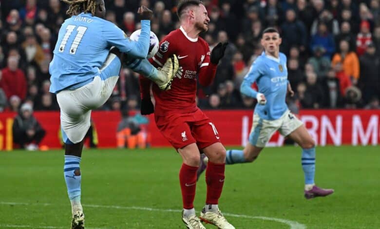 ليفربول ضد مانشستر سيتي - (المصدر:Gettyimages)