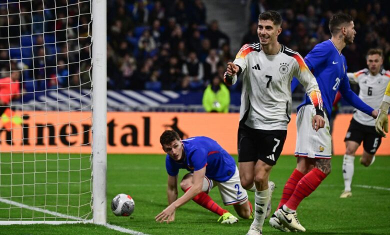 منتخب ألمانيا - منتخب فرنسا