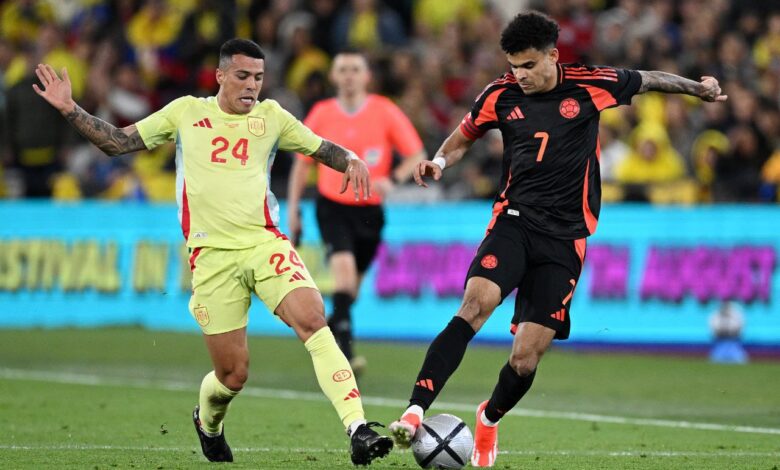 منتخب إسبانيا - منتخب كولومبيا - لويس دياز