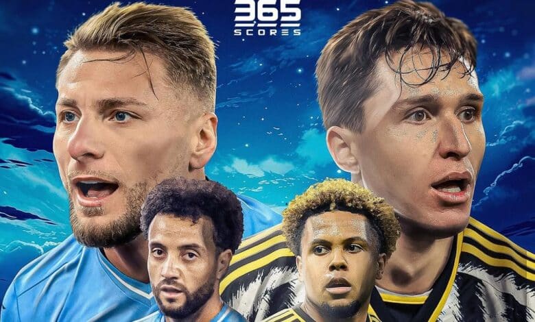 القنوات الناقلة لمباراة يوفنتوس ضد لاتسيو