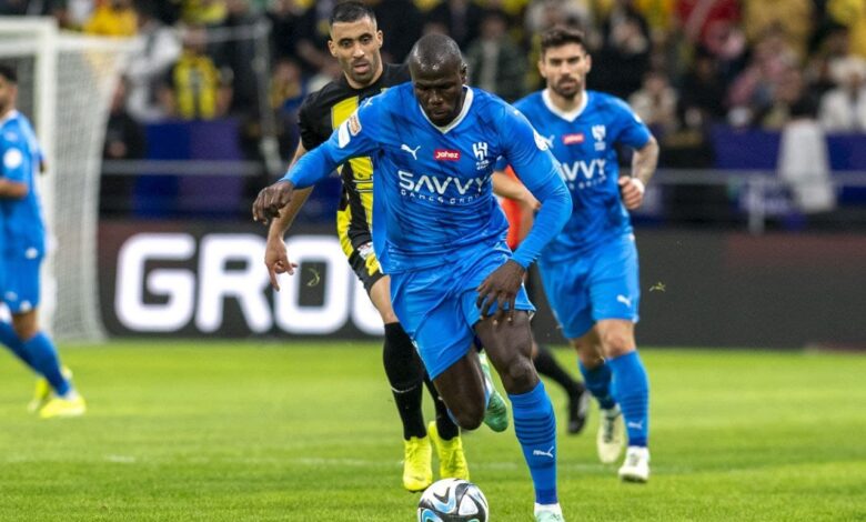 تشكيل الهلال ضد الاتحاد - كوليبالي