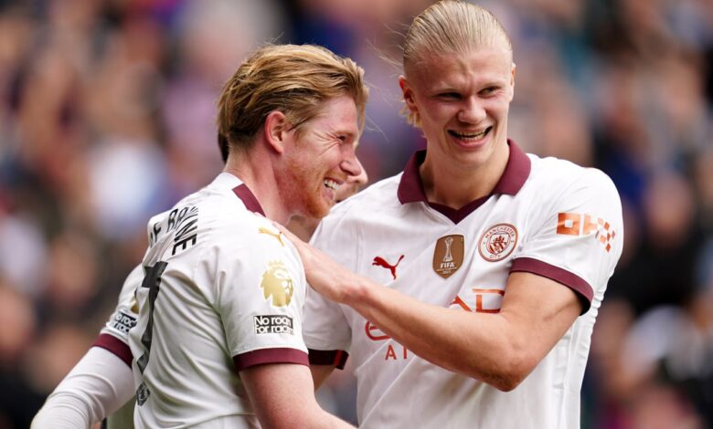 مانشستر سيتي - كيفين دي بروين - إرلينج هالاند