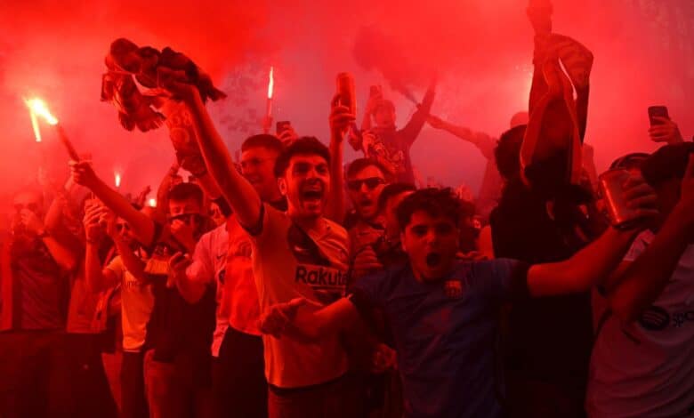 جماهير برشلونة