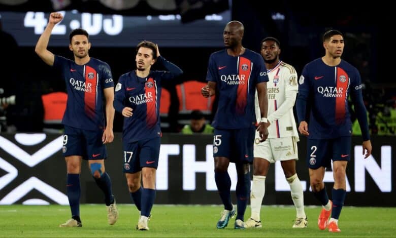 باريس سان جيرمان ضد ليون