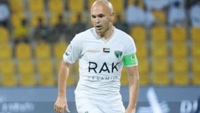 أندريس إنييستا - المصدر: الحساب الرسمي لنادي الإمارات