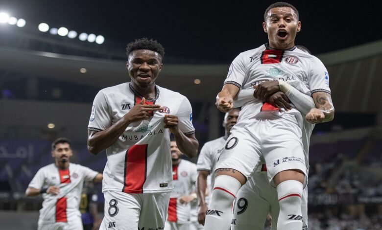 أهداف مباراة الجزيرة ضد بني ياس