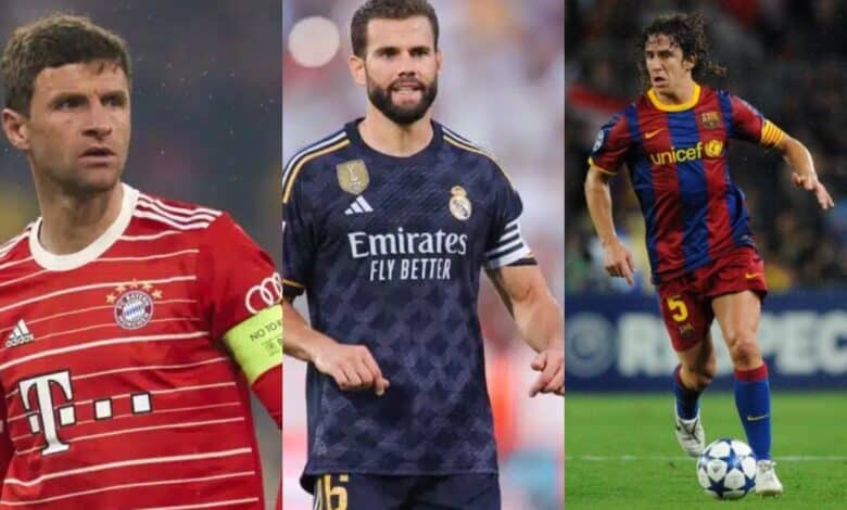 كارليس بويول - ناتشو فيرنانديز - توماس مولر