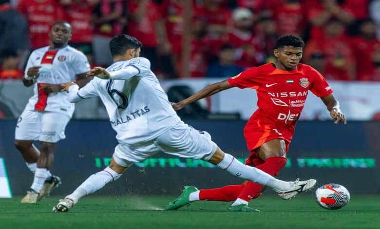 شباب الأهلي والجزيرة