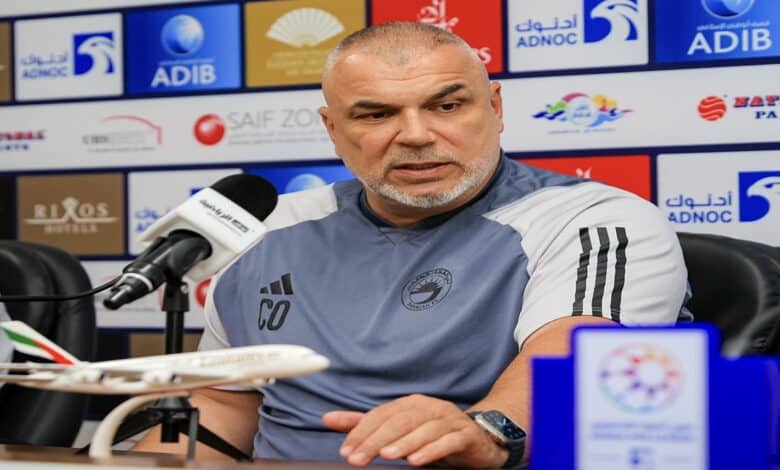 كوزمين مدرب الشارقة