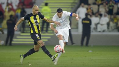 كريستيانو رونالدو - تشكيل النصر ضد الاتحاد