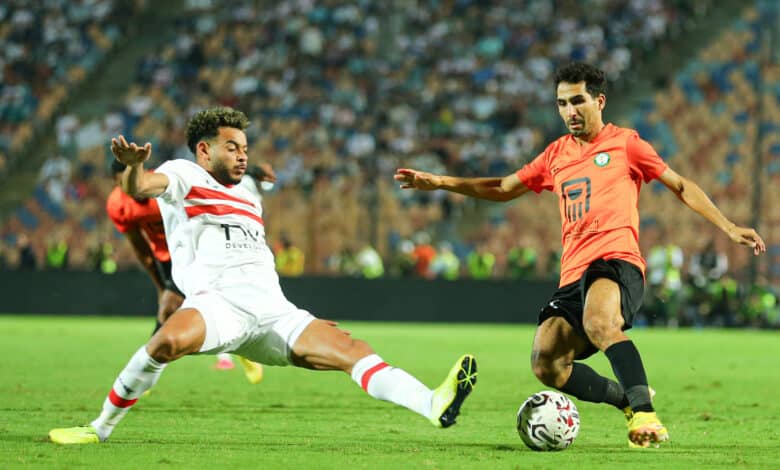 تشكيل الزمالك ضد البنك الأهلي