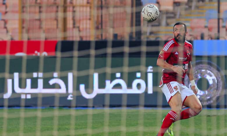 علي معلول - الأهلي - تصوير مصطفى الشحات