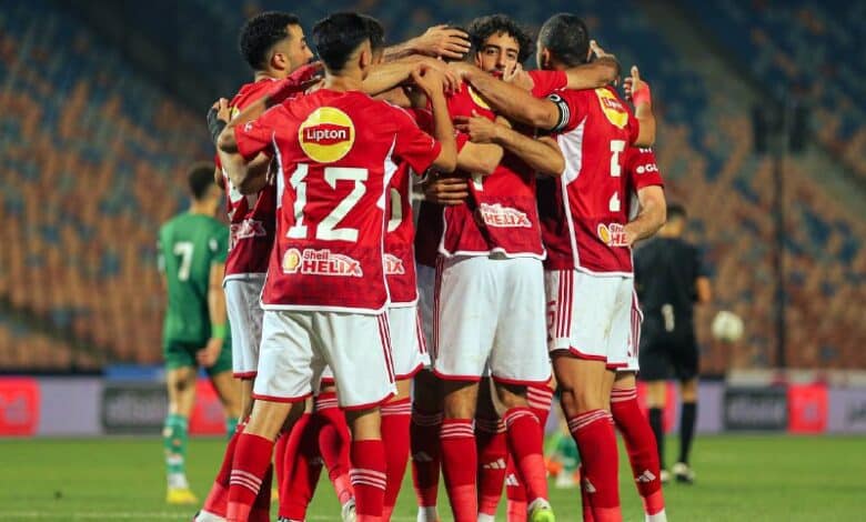 الأهلي_ - قائمة الأهلي تصوير: مصطفي الشحات