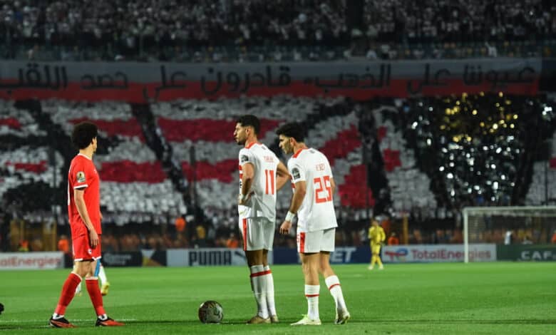 تشكيل الزمالك ضد نهضة بركان