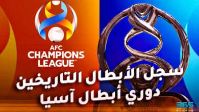 سجل أبطال دوري أبطال آسيا.. من الأكثر فوزًا باللقب