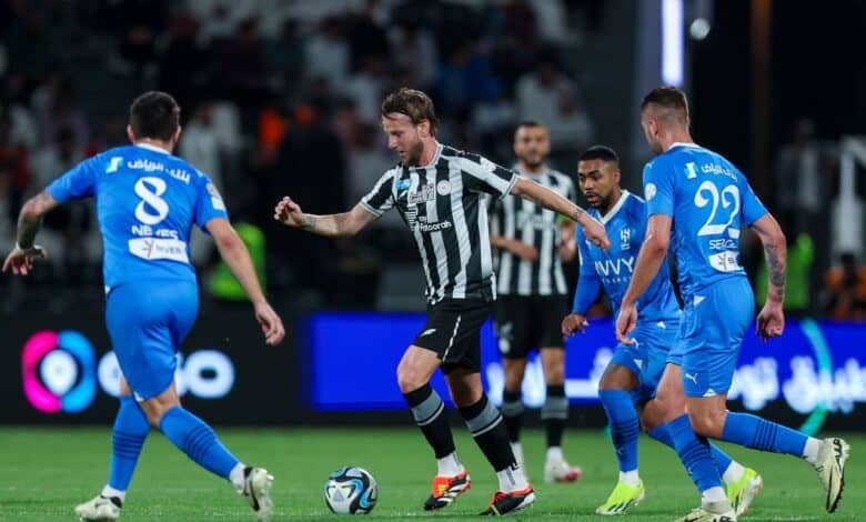 تشكيل الهلال ضد الوحدة