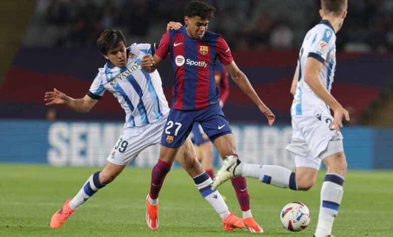 تشكيل برشلونة ضد ألميريا