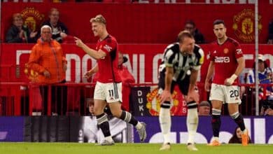 مانشستر يونايتد ضد نيوكاسل